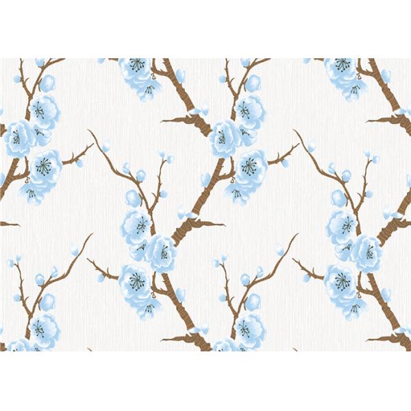 обои китайского стиля картины цветения персика влияния 3Д для украшения комнаты, дружественные к Эко