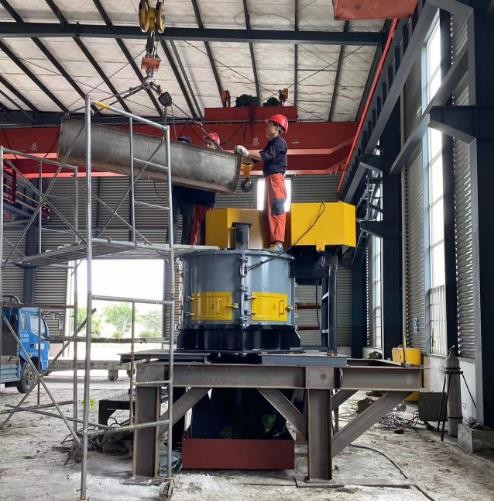 Высокоэффективный каменный конусный дробилка Машина Эффективная работа