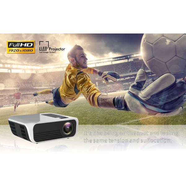 Home HD 1080P Mini Portable Projector T8
