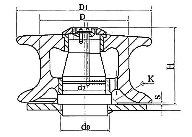 Open Type Marine Mooring Guide Roller | NS 2585 Cast Steel Single Roller Fairlead