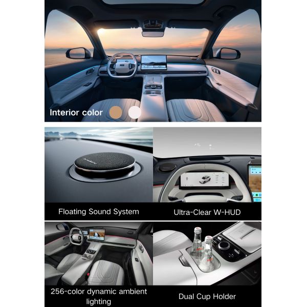 2025 for Galaxy Starship 7 EM-i >700km Pilot Edition Plug-in Hybrid 5-door 5-seater SUV Luxury Configuration