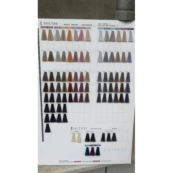 Vietnam P-AMINO Hair Color Cream for Salon OEM Private Labels