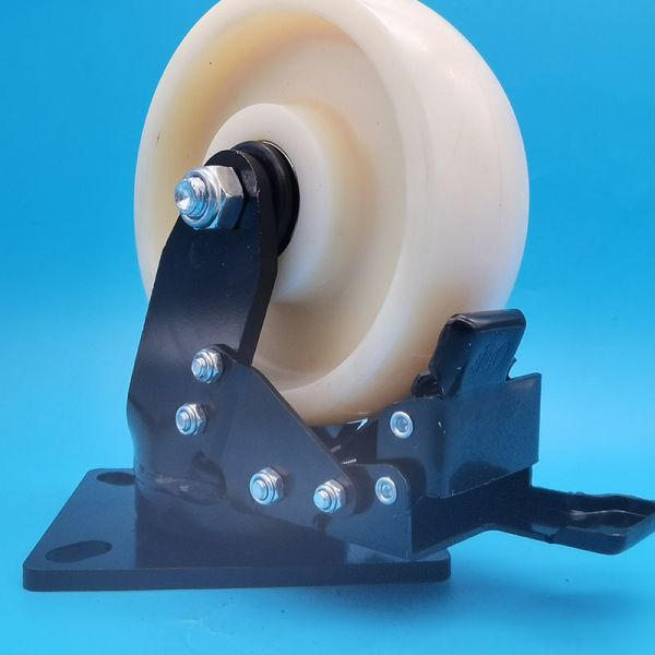 High Mechanical Strength Heavy Duty Wheels Nylon Casters Singel 6