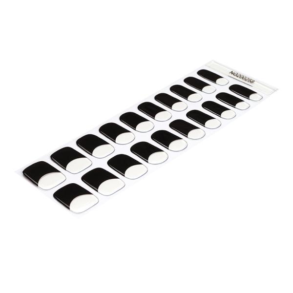 New design gel nail wraps New design Gel nail stickers with UV lamp