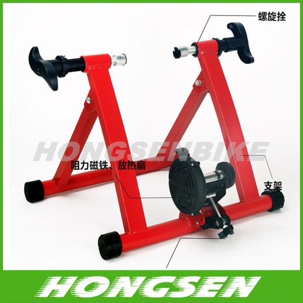 HS-Q02B magnetic bike trainer/bike trainer/bicycle trainer with high magnetic resistance l