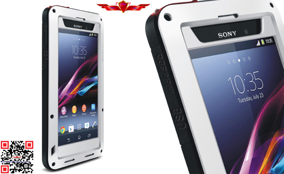 100% Authentic Aluminum Dirtproof/Shockproof/Waterproof Case For SONY Xperia Z1