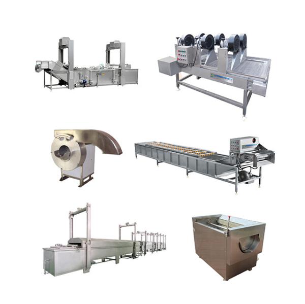 45KW Industrial Potato Chip Production Line Automatic SUS304 Stainelss Steel