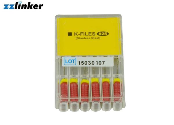 Portable Dental Endo Files , Root Canal Niti K Files Endodontics In Dentistry