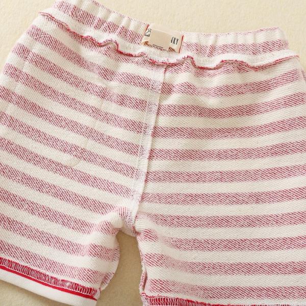 Hot Sale Baby Clothing Shorts Drawing Pant Solid Color 100% Cotton Summer OEM Service Unisex Straight Knitted Plain Dyed