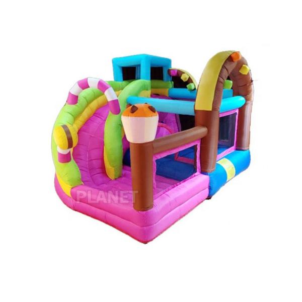 Дом прыжка PVC Платона изготовленного на заказ двора логотипа раздувной