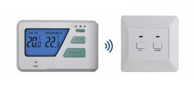 Termostato fresco do calor, calefator elétrico da parede com termostato de Digitas