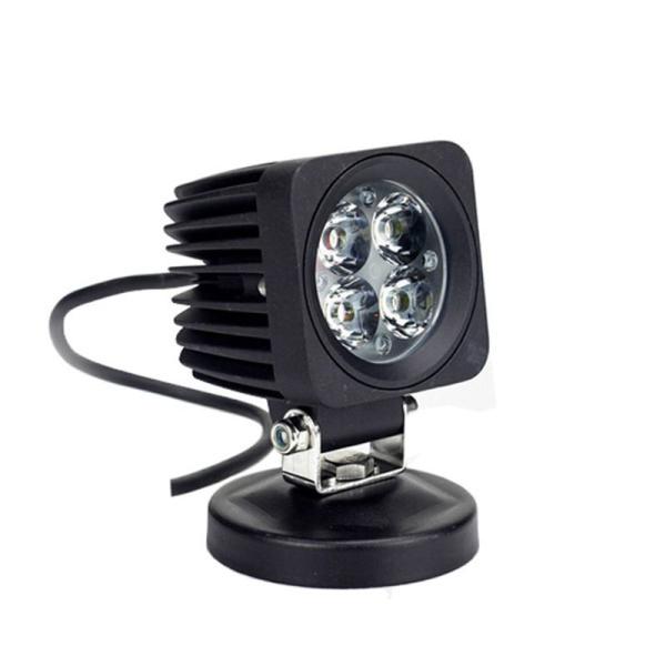 10V - 36V 4x4 Off Road Lights 12W Off Road LED Headlights With Diecast Aluminum Housing
