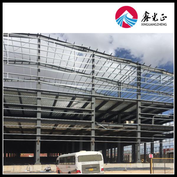 Q235B / Q345B Steel Frame Building For Industrial Factory