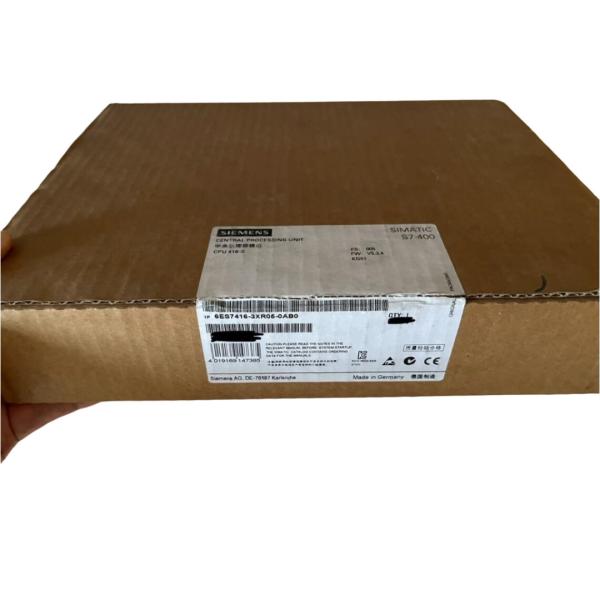 SIEMENS SIMATIC PLC S7-400 6ES7416-3XR05-0AB0 CPU416-3 Unidade central de processamento com