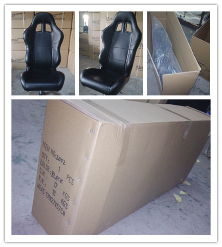 Fashionable Vehicle Seats Adjustable Racing Seats With High Elastic Sponge