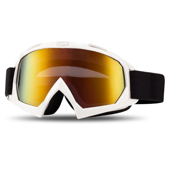 Lenses Coated Sport UV Protection Cycling Glasses Anti Fog Vented Bike Riding Goggles Windproof