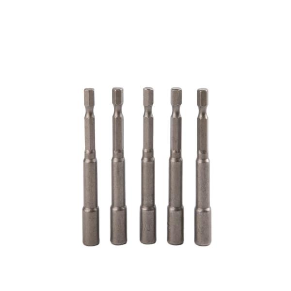 Strong Magnetic Nut Driver Set 1/4'' 65MM 5pcs with CRV Material Bubble Shell Packaging
