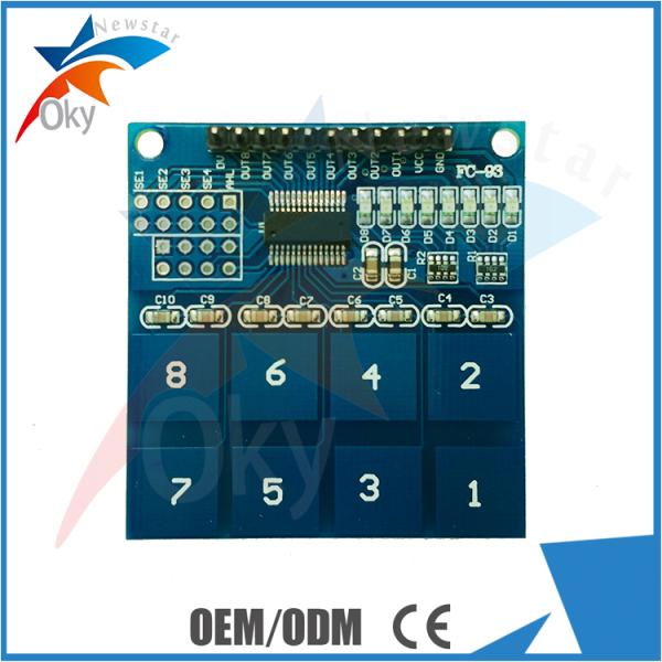 Customized Module for Arduino , 8 Channel Capacitive Touch Button Switch