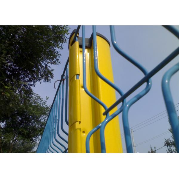 Weld Wire Mesh Fence 2430mm x 3000mm V fold Available hot dipped galvanized powder coated Mesh 50mm x 200mm Dia :5.00mm