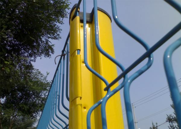 Weld Wire Mesh Fence 2430mm x 3000mm V fold Available hot dipped galvanized powder coated Mesh 50mm x 200mm Dia :5.00mm