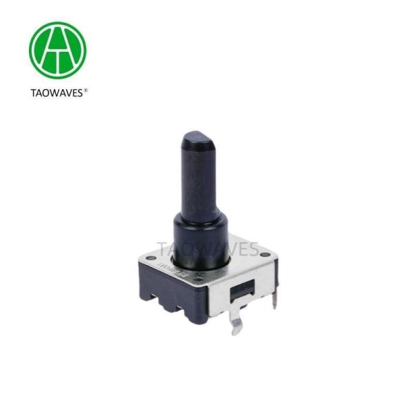 15mm Plastic Shaft Incremental Rotary Encoder For Volume Control Within 12/24 Pulses