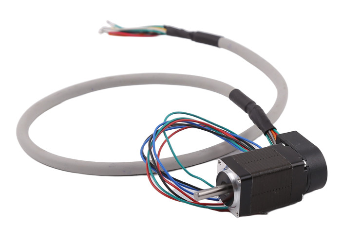 Медицинское оборудование NEMA 8 Stepper мотора 2 участков гибридный квадрат 20mm 1,8 градусов с кодировщиком