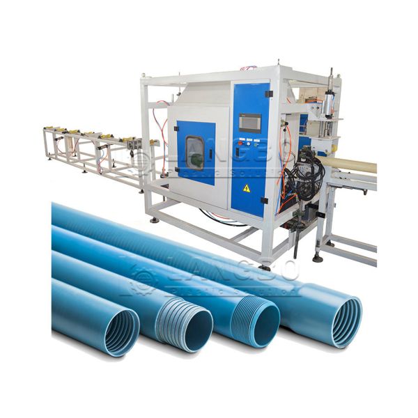Plastic PP PE PVC Pipe Slotting Grooving Cutting Machine