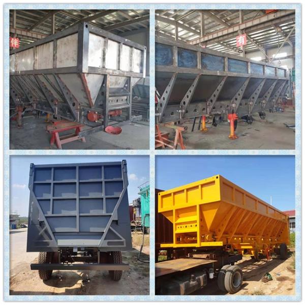 Лист весны Crawler песчаника 35cbm сброса трейлеры Semi