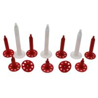 Thermal Foam Insulation Fasteners Hdpe Pe  Rigid Insulation Anchors 50mm Diameter