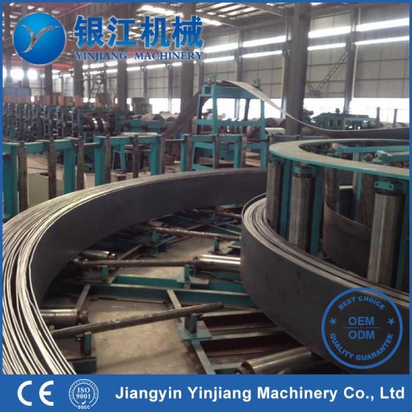 Horizontal Steel Strip Spiral Accumulator 3M For Welded Pipe Line