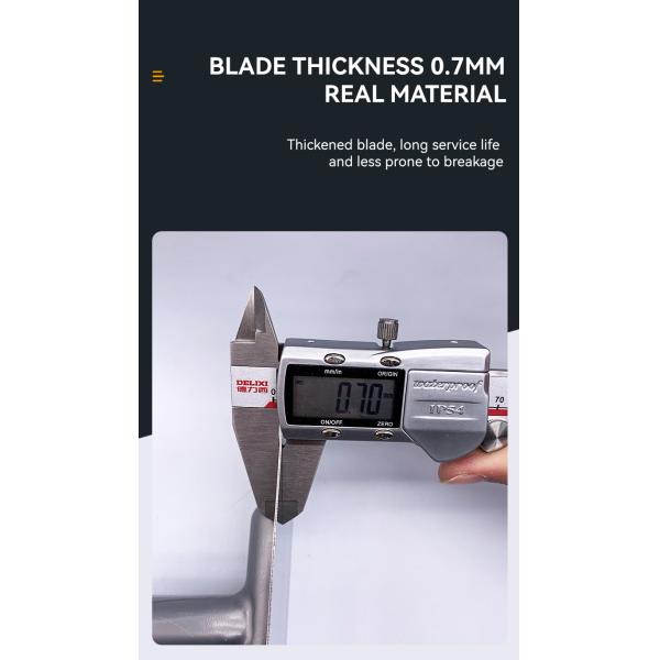 Поддержка настройки 8 дюймов длины лезвия деревянная ручка нержавеющая сталь штукатурка трофея