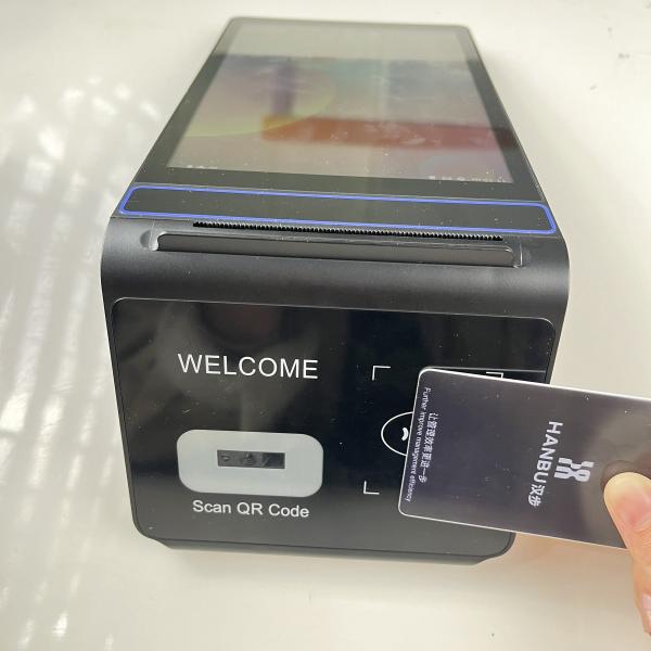 Android 12 Smart POS 16GB Rom POS Android Machine 8 Inch With Type C Card Slot