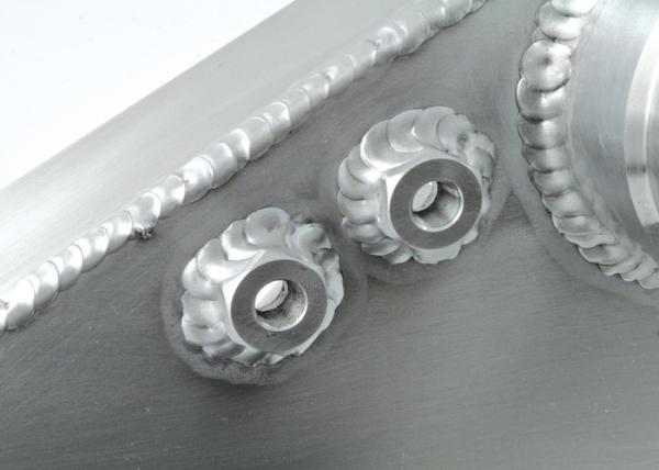 Aluminum Plate fin air cooled heat exchanger for oil air & water cooling