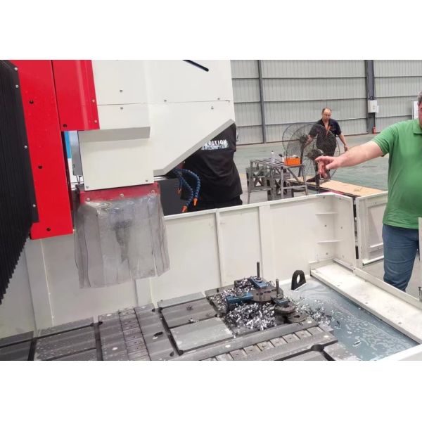 Heat Exchanger Plate Drilling Machine CNC Plate Drilling Milling Machine Steel Plate Drilling Machine