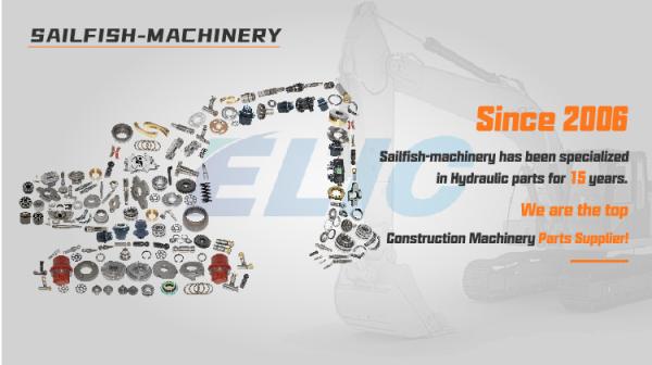 Excavator Piston Main Pump Hydraulic Swing Motor Spare Parts For Kawasaki Rexroth