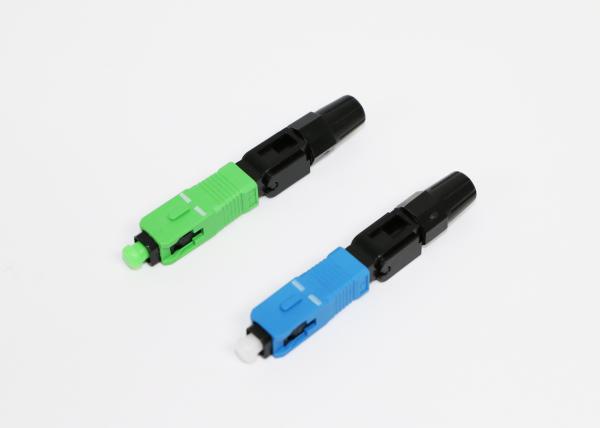 APC Embedded Fiber Optics Connectors / Lc Simplex Connector For Local Area Network