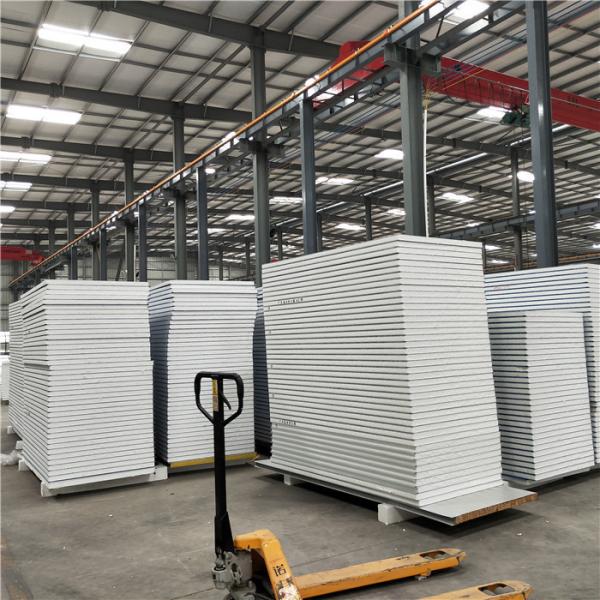 B1 grade fireproof mobile home 50mm greywhite eps sandwich wall paneling