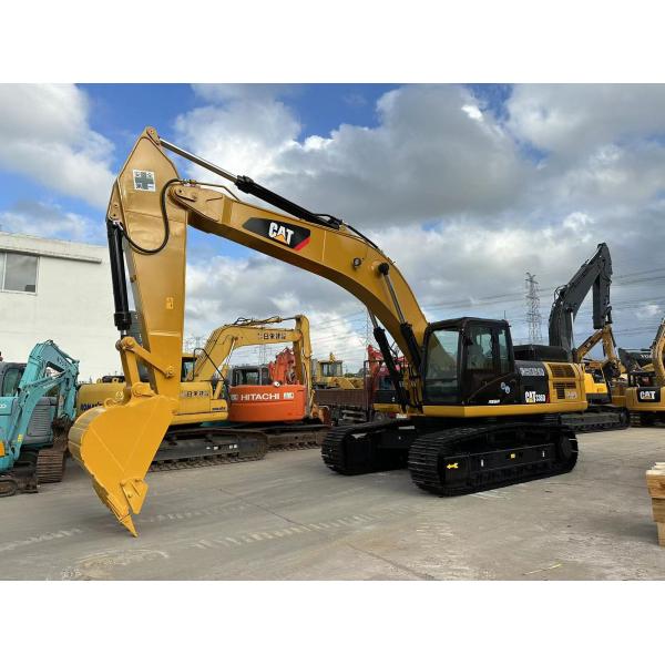 Used Large Caterpillar Hydraulic Crawler Excavator CAT 336D Weight 36tons