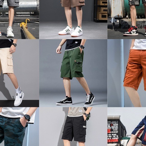 2023 Spring Festival Men's Casual Shorts with Large Pockets and Breathable Fabric
