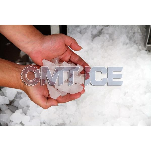 Customized Ice Crushing Machine 10 Tons Multipurpose For Seafood And Vegetables