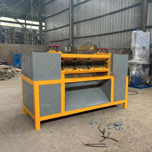 Advanced Automatic Copper Pipe Removal Machine for Radiator Aluminum Copper Separation
