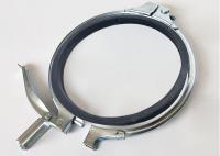 Ventilation de conduit d'air 150 anneau de joint en caoutchouc d'épaisseur de la bride 2.0mm de tube de libération rapide de millimètre