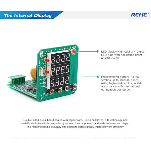 Three Phase Three Wire/Four Wire LED display digital panel meter generator Voltage Meter 80*80