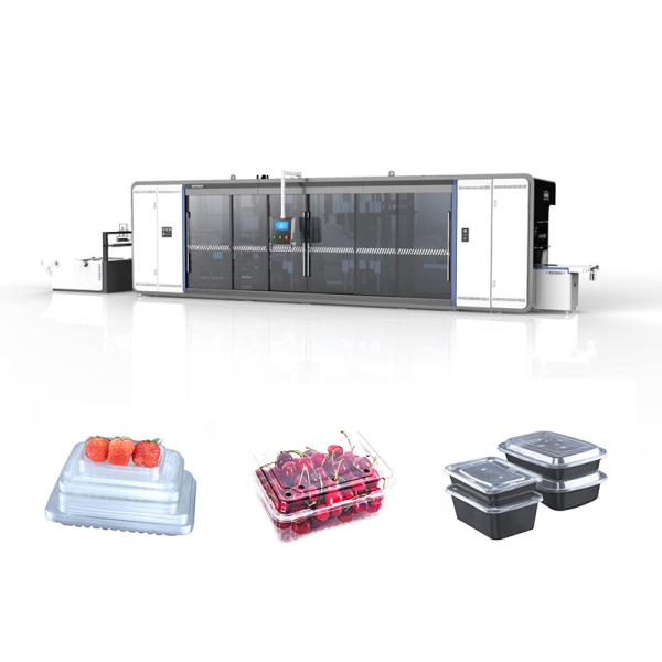 Auto Pressure Air Forming PS PVC Plastic Thermoformer
