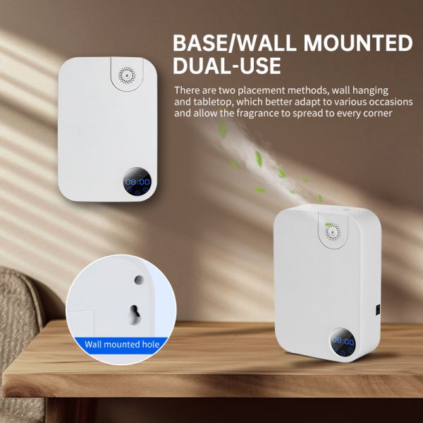 Ultimate Silence Aroma Diffuser Machine With 180ML Essential Oil Capacity
