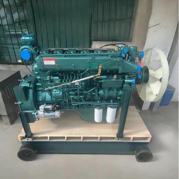 Water-Cooled Cylinder and Reciprocating Piston Movement Silver Kick Start Sinotruk Engine