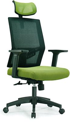 Ergonomic High Back Mesh Office Chair , High Top Desk Chair With Head Up And Down
