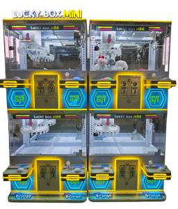 Mini Arcade Machine LED Metal Card Game Board Automatic Digital Printing Coin