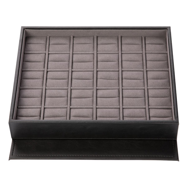 Износоустойчивый держатель блюда ювелирных изделий, подносы ювелирных изделий Тарниш Пу/кожи анти-