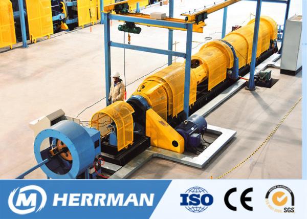 Tubular Type Disc Springs Clamp Electric Wire  Cable Stranding Machine